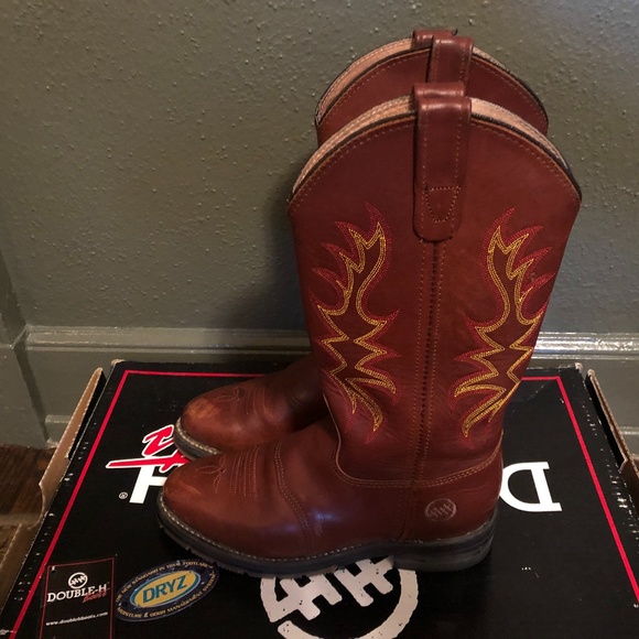 DOUBLE-H Women's Boots Sz 6.5M - Picture 4 of 6